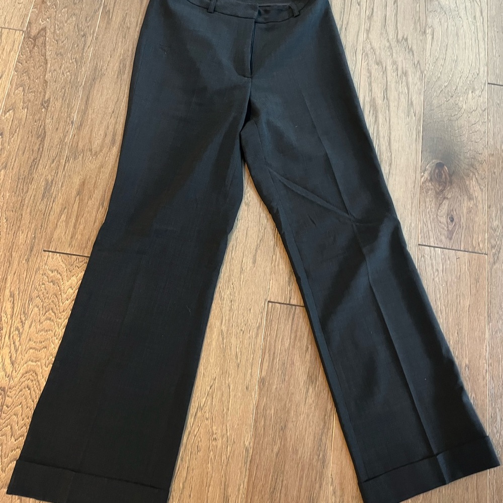 Theory Black Wide Leg Women's Pants